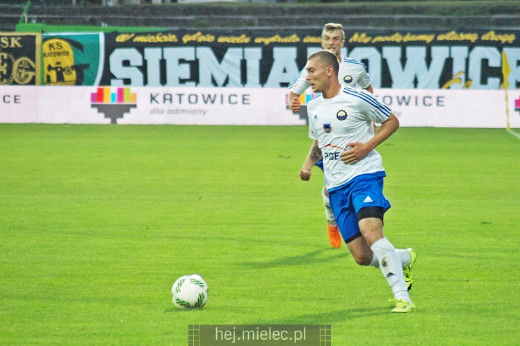 1. liga piłkarska. GKS Katowice - Stal Mielec 1:0