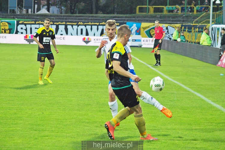 1. liga piłkarska. GKS Katowice - Stal Mielec 1:0