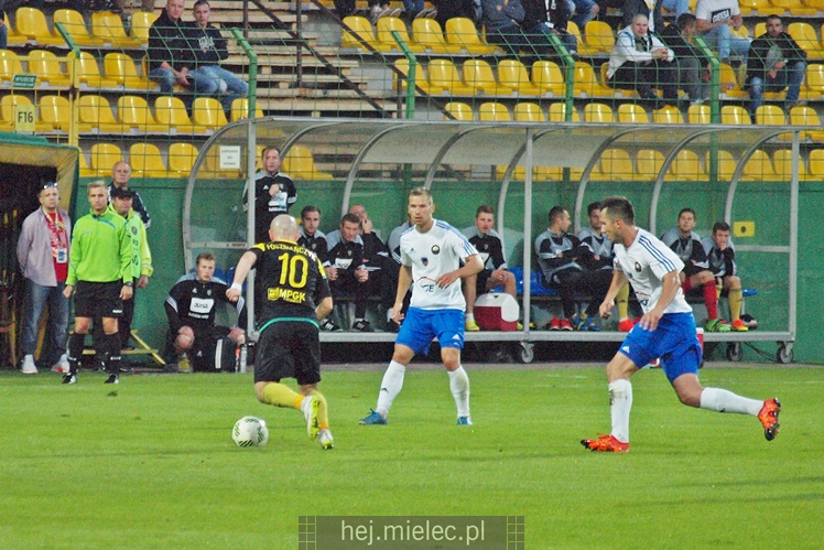1. liga piłkarska. GKS Katowice - Stal Mielec 1:0