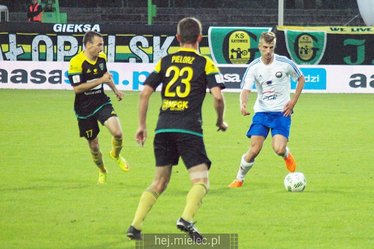 1. liga piłkarska. GKS Katowice - Stal Mielec 1:0
