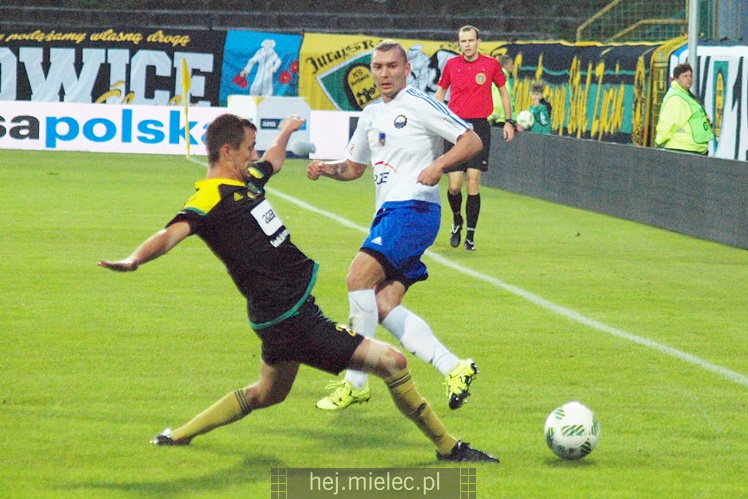 1. liga piłkarska. GKS Katowice - Stal Mielec 1:0