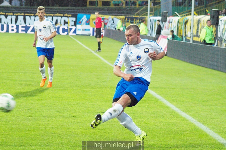 1. liga piłkarska. GKS Katowice - Stal Mielec 1:0