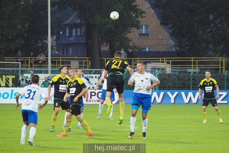 1. liga piłkarska. GKS Katowice - Stal Mielec 1:0