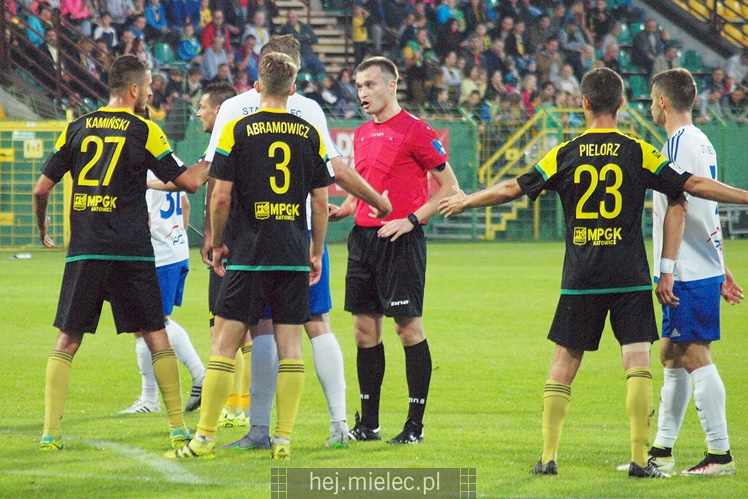1. liga piłkarska. GKS Katowice - Stal Mielec 1:0