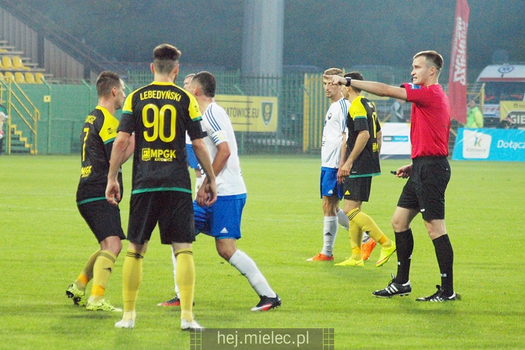 1. liga piłkarska. GKS Katowice - Stal Mielec 1:0