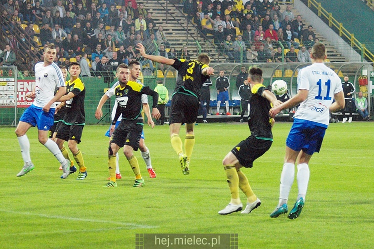 1. liga piłkarska. GKS Katowice - Stal Mielec 1:0