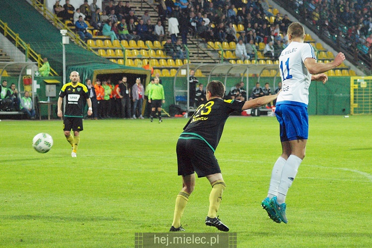 1. liga piłkarska. GKS Katowice - Stal Mielec 1:0