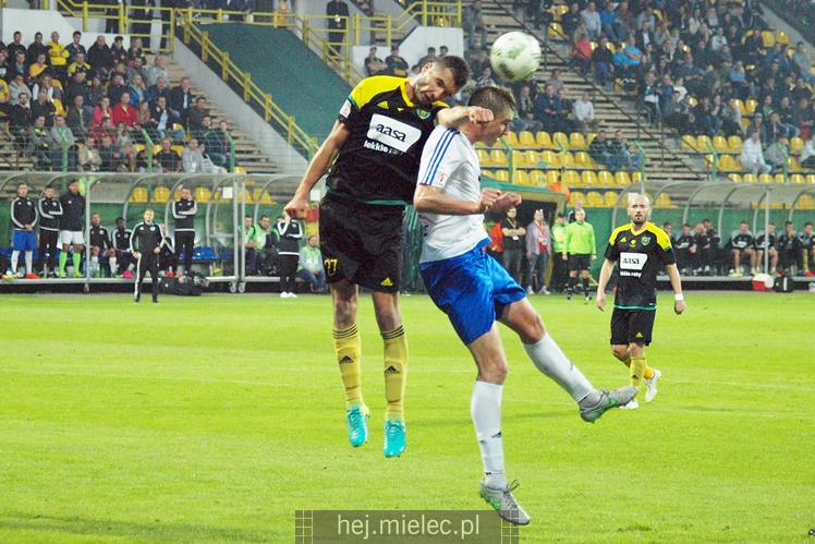1. liga piłkarska. GKS Katowice - Stal Mielec 1:0