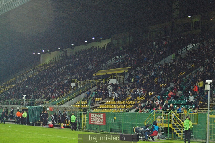 1. liga piłkarska. GKS Katowice - Stal Mielec 1:0