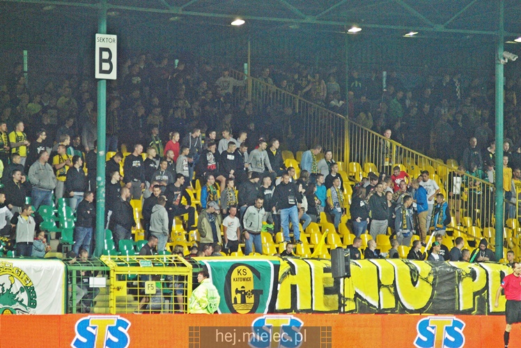 1. liga piłkarska. GKS Katowice - Stal Mielec 1:0