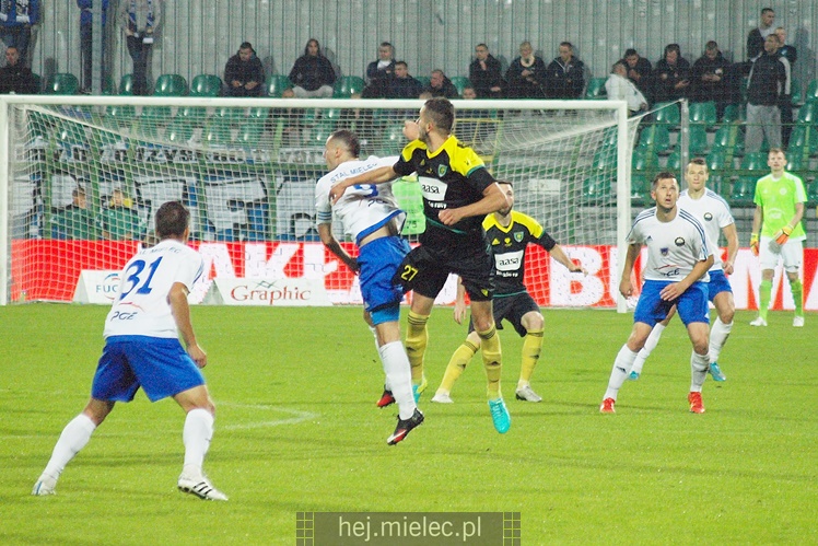 1. liga piłkarska. GKS Katowice - Stal Mielec 1:0