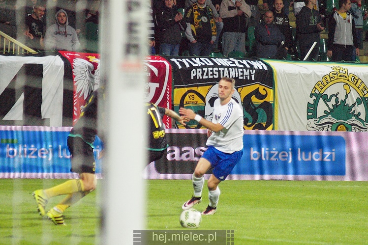 1. liga piłkarska. GKS Katowice - Stal Mielec 1:0