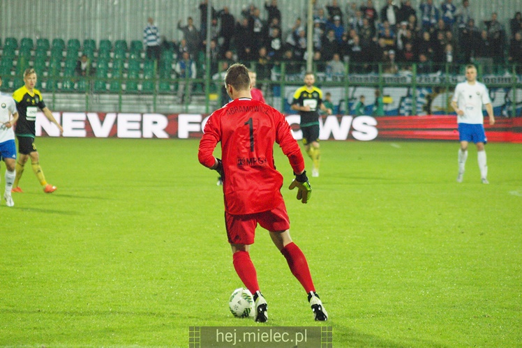 1. liga piłkarska. GKS Katowice - Stal Mielec 1:0