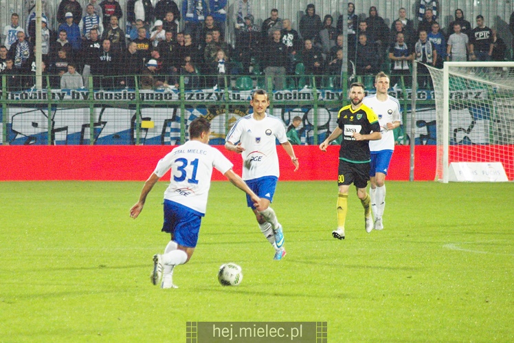 1. liga piłkarska. GKS Katowice - Stal Mielec 1:0