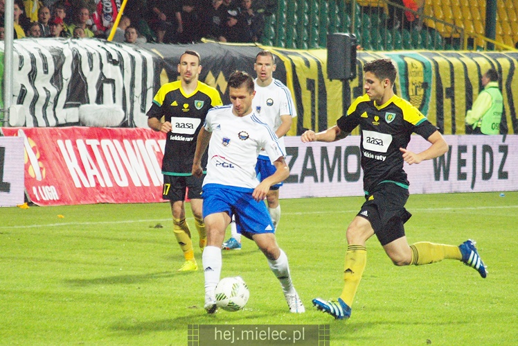 1. liga piłkarska. GKS Katowice - Stal Mielec 1:0