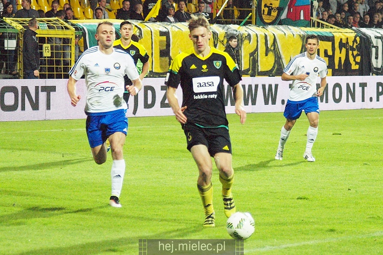 1. liga piłkarska. GKS Katowice - Stal Mielec 1:0