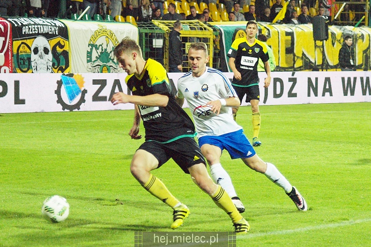 1. liga piłkarska. GKS Katowice - Stal Mielec 1:0
