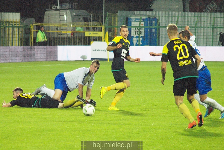 1. liga piłkarska. GKS Katowice - Stal Mielec 1:0