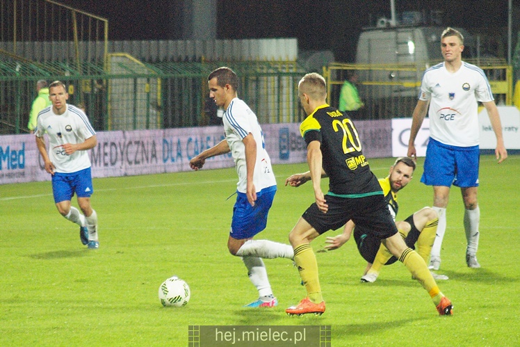 1. liga piłkarska. GKS Katowice - Stal Mielec 1:0