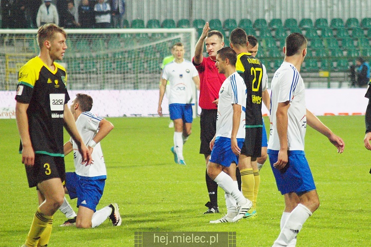 1. liga piłkarska. GKS Katowice - Stal Mielec 1:0