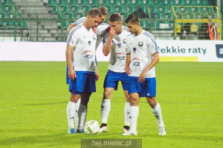 1. liga piłkarska. GKS Katowice - Stal Mielec 1:0
