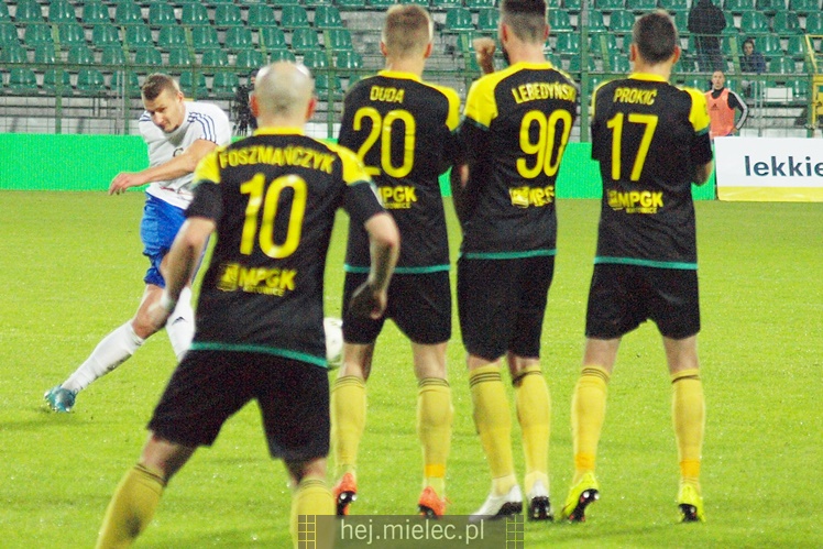 1. liga piłkarska. GKS Katowice - Stal Mielec 1:0