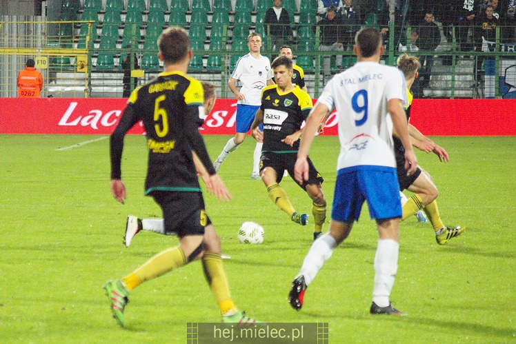 1. liga piłkarska. GKS Katowice - Stal Mielec 1:0