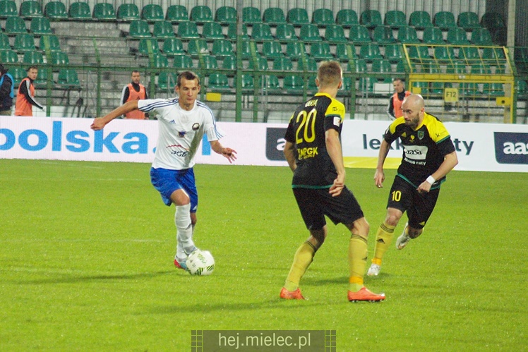 1. liga piłkarska. GKS Katowice - Stal Mielec 1:0