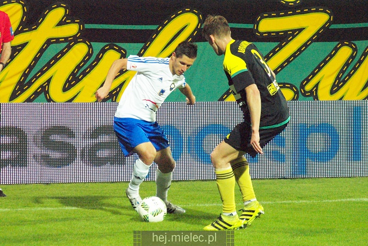 1. liga piłkarska. GKS Katowice - Stal Mielec 1:0