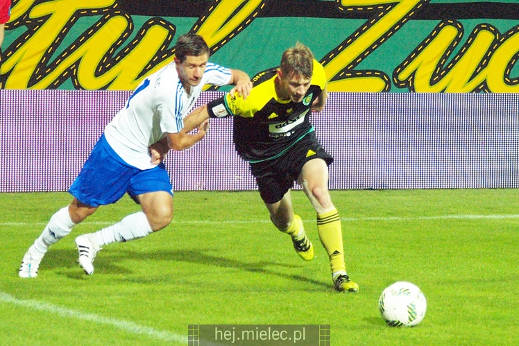 1. liga piłkarska. GKS Katowice - Stal Mielec 1:0