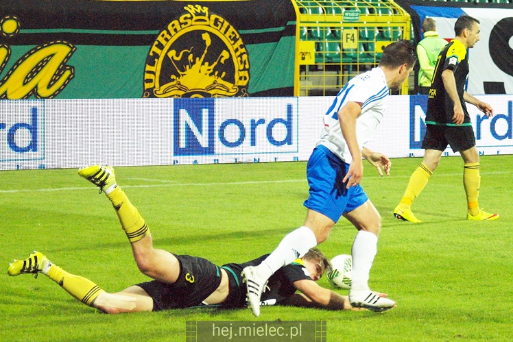 1. liga piłkarska. GKS Katowice - Stal Mielec 1:0