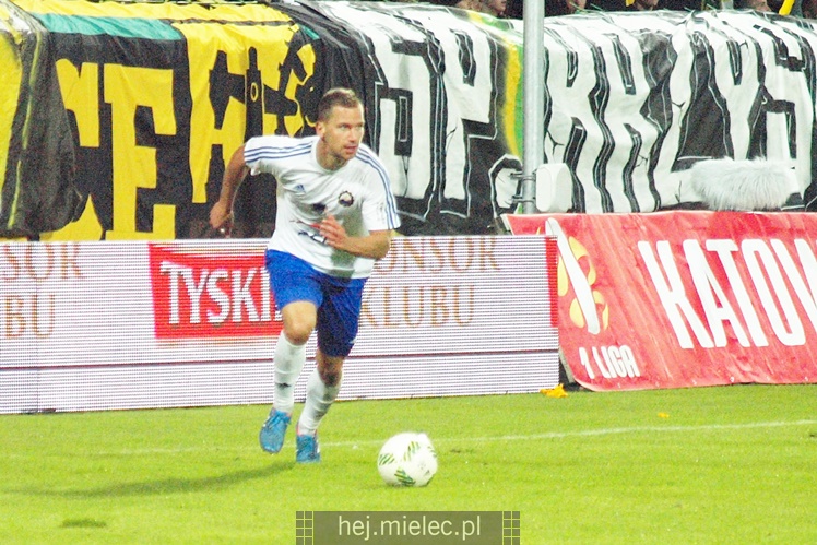 1. liga piłkarska. GKS Katowice - Stal Mielec 1:0