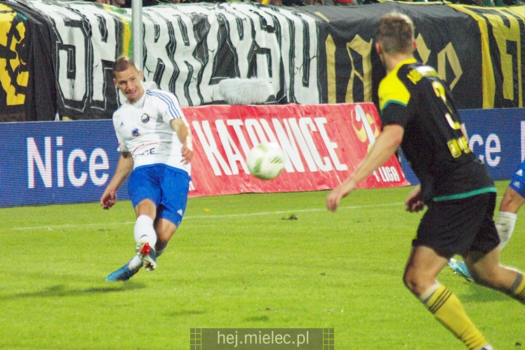 1. liga piłkarska. GKS Katowice - Stal Mielec 1:0