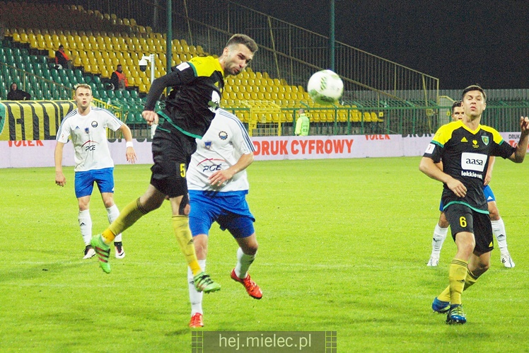 1. liga piłkarska. GKS Katowice - Stal Mielec 1:0