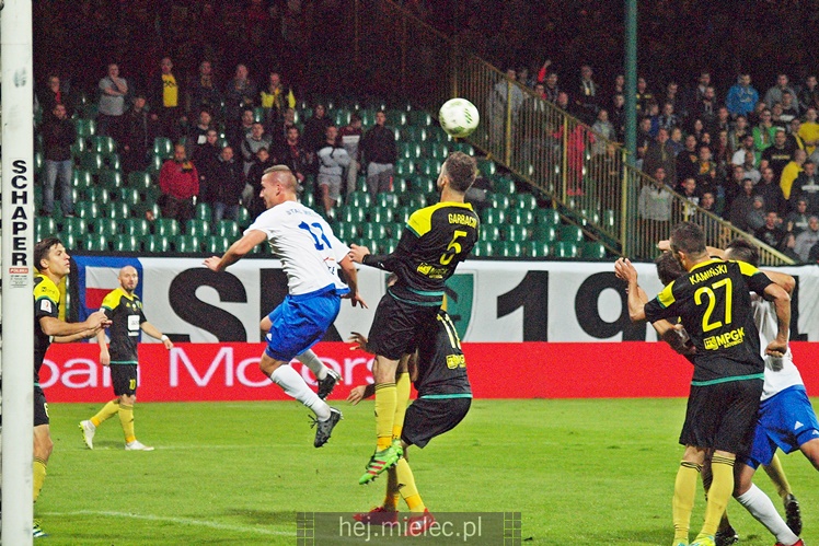 1. liga piłkarska. GKS Katowice - Stal Mielec 1:0