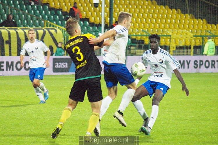 1. liga piłkarska. GKS Katowice - Stal Mielec 1:0