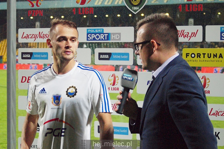 1. liga piłkarska. GKS Katowice - Stal Mielec 1:0