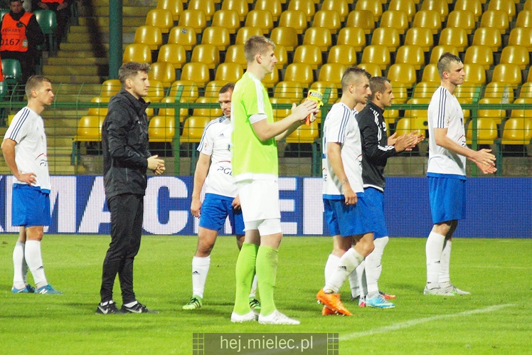 1. liga piłkarska. GKS Katowice - Stal Mielec 1:0