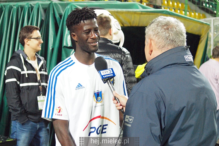 1. liga piłkarska. GKS Katowice - Stal Mielec 1:0