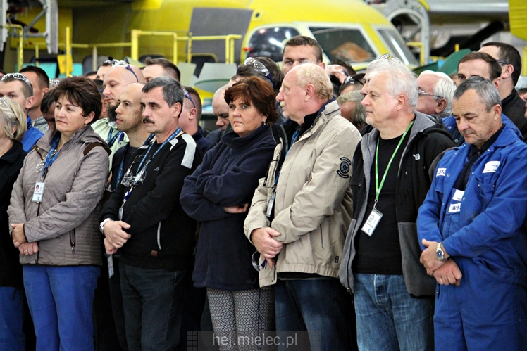 Beata Szydło i Antoni Macierewicz odwiedzili PZL Mielec