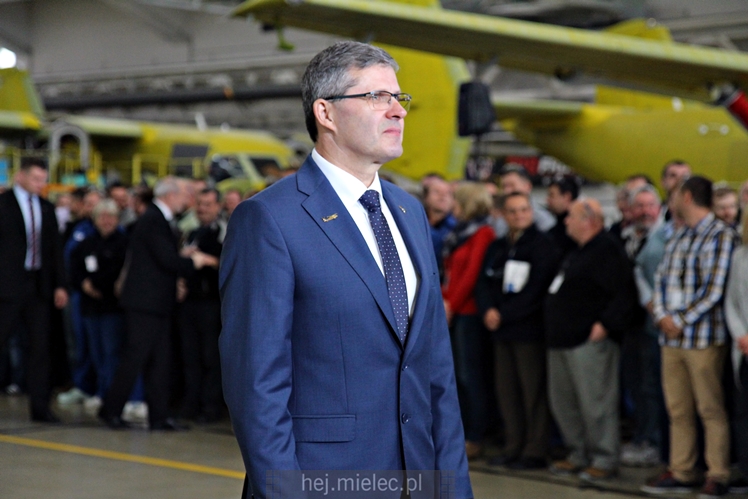 Beata Szydło i Antoni Macierewicz odwiedzili PZL Mielec