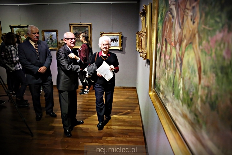 Wernisaż wystawy ?Kossakowie? w Galerii ESCEK