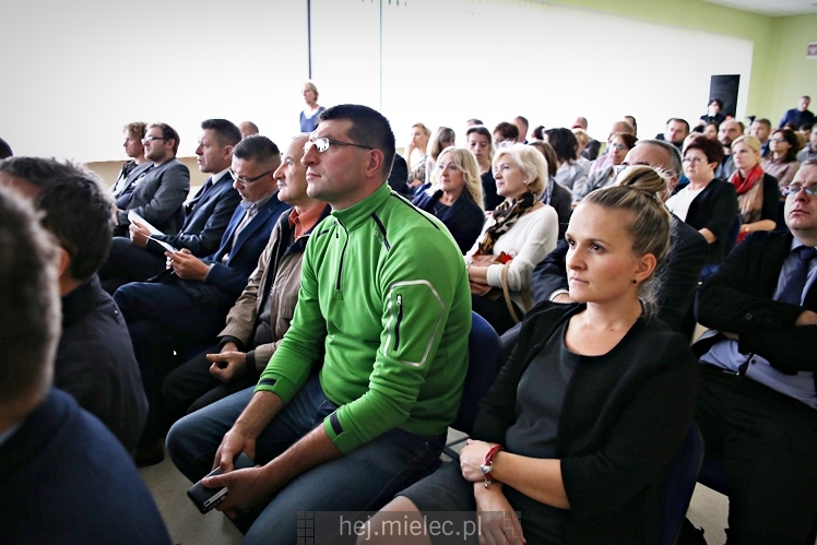 Konferencja inaugurująca projekt ?Mielec stawia na zawodowców?