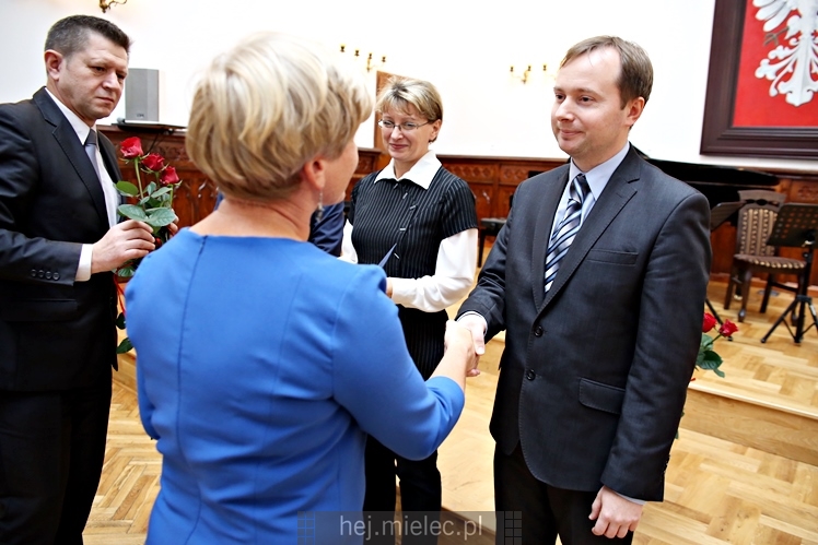 Starosta wręczył nagrody nauczycielom
