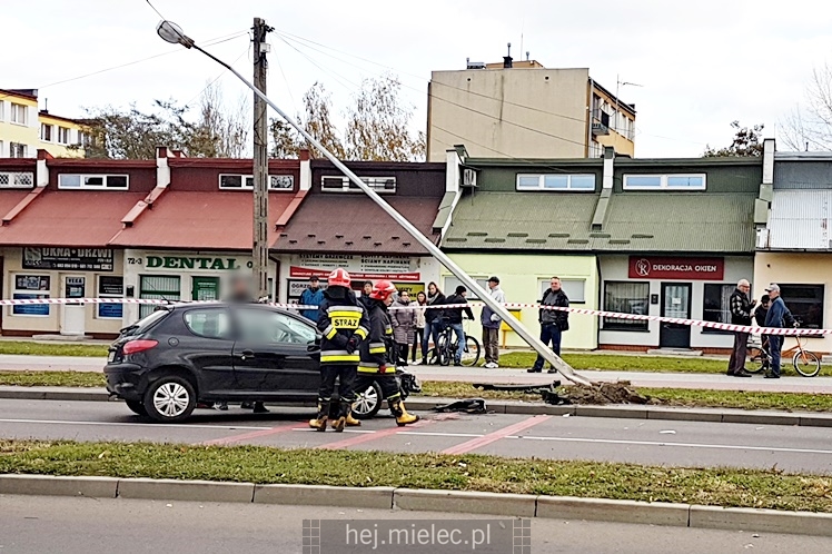 Wypadek na Sienkiewicza! Kobieta w szpitalu