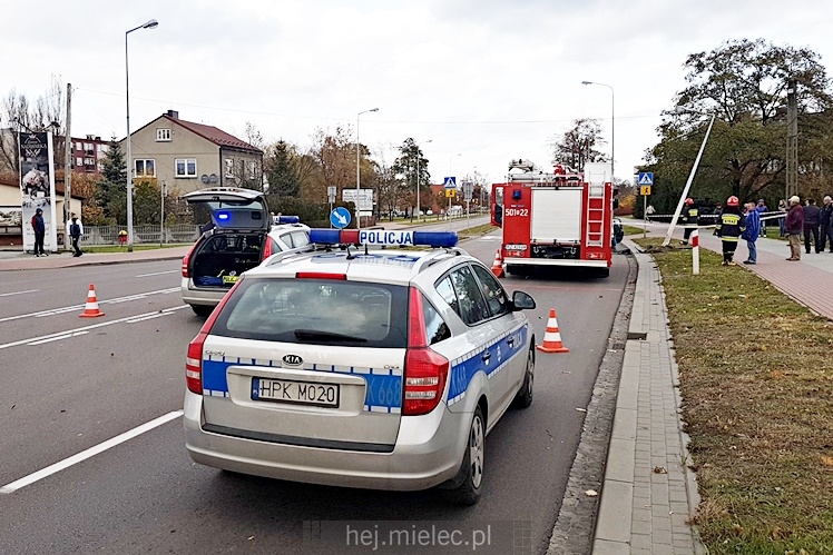 Wypadek na Sienkiewicza! Kobieta w szpitalu