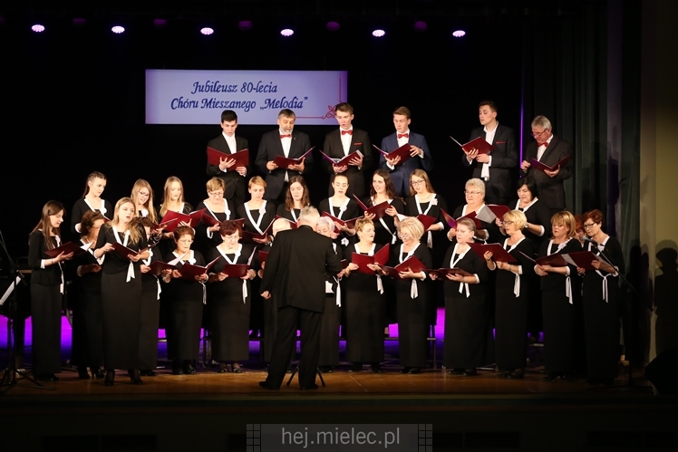 Koncert jubileuszowy z okazji 80-lecia Chóru Mieszanego MELODIA