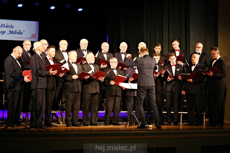 Koncert jubileuszowy z okazji 80-lecia Chóru Mieszanego MELODIA