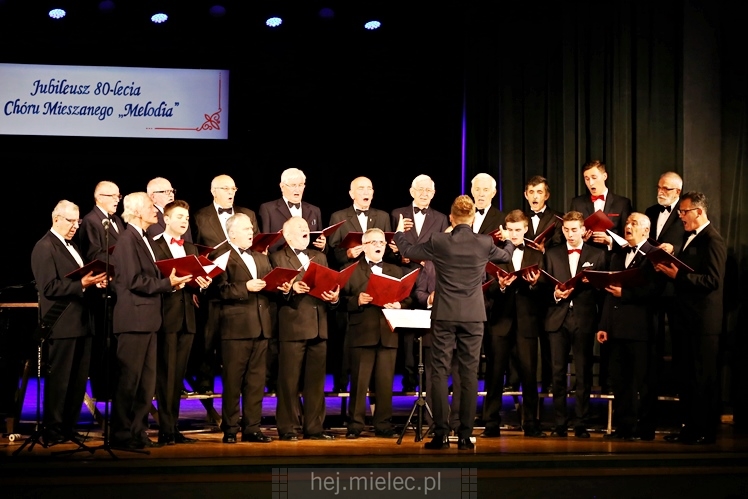 Koncert jubileuszowy z okazji 80-lecia Chóru Mieszanego MELODIA