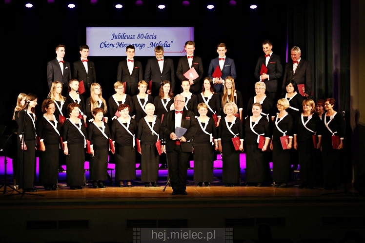 Koncert jubileuszowy z okazji 80-lecia Chóru Mieszanego MELODIA